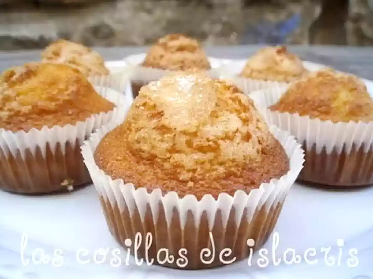 Magdalenas de leche - foto 4