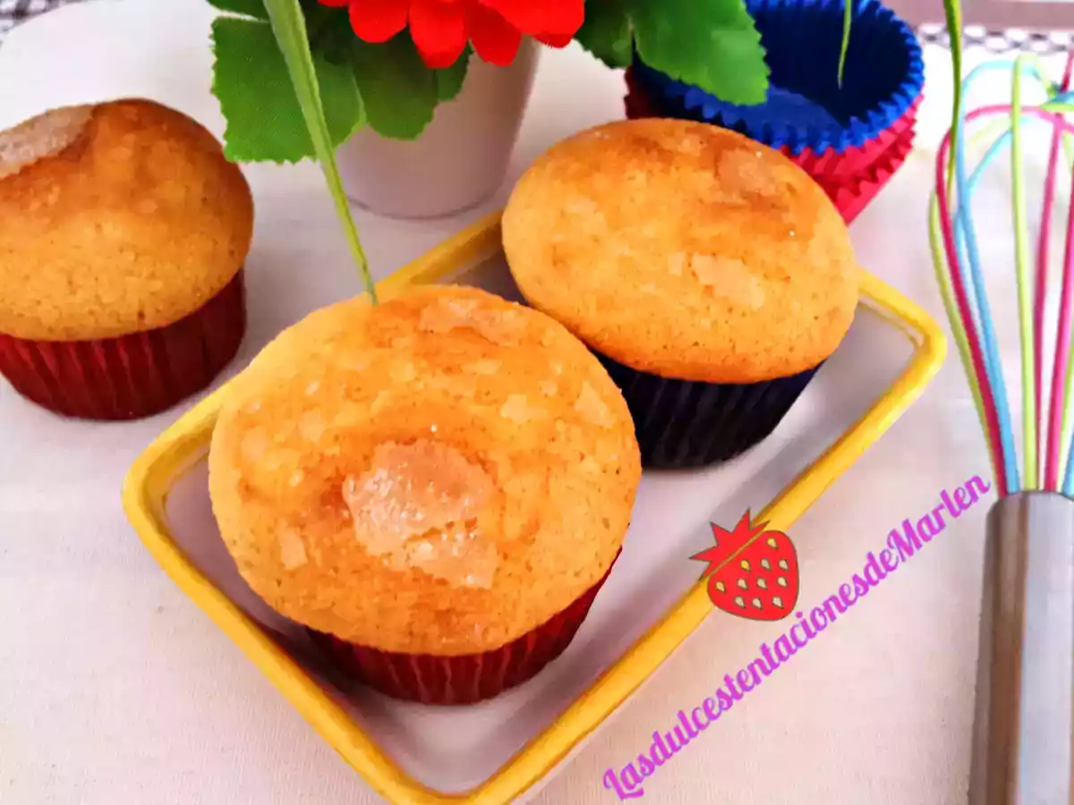 Magdalenas de Leche Condensada y Vainilla - foto 3