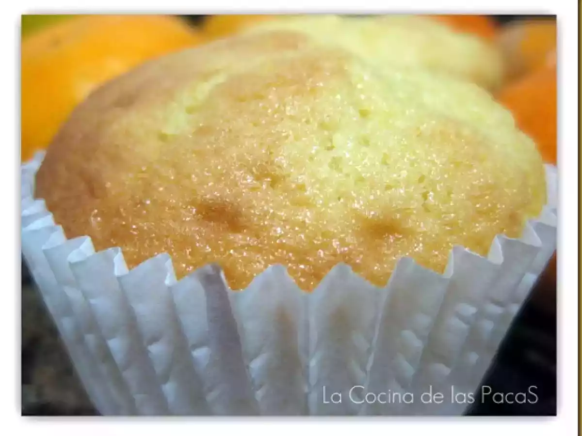 Magdalenas de Mandarina (Thermomix)