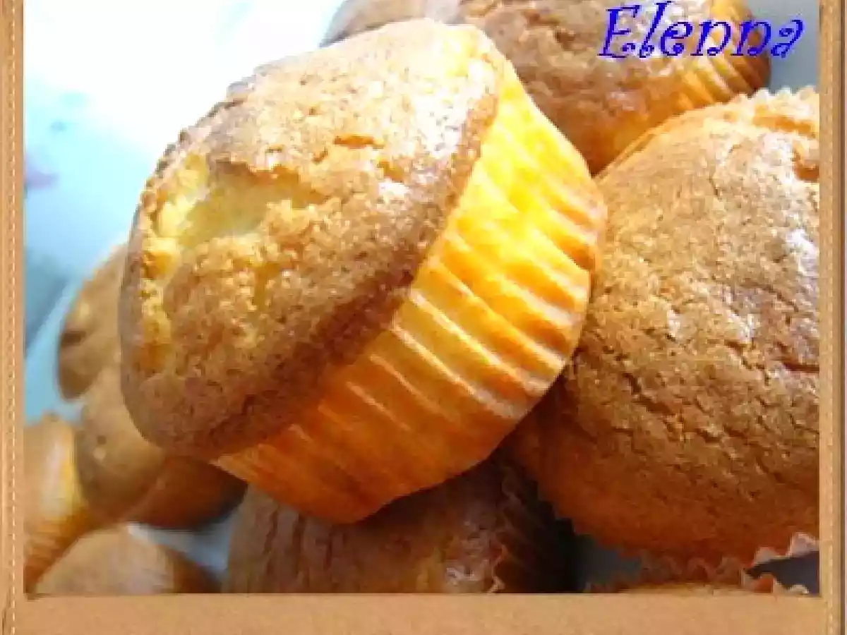 Magdalenas de naranja