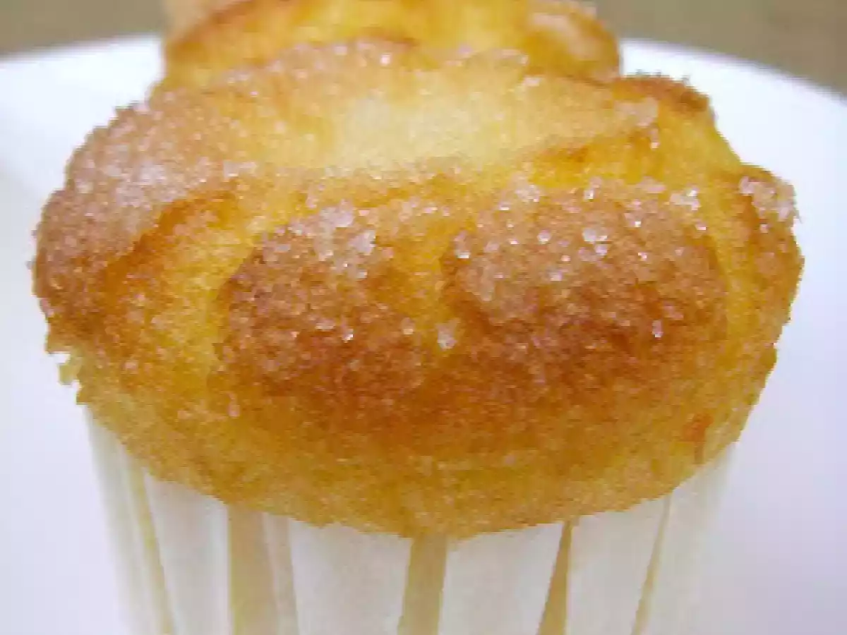 Magdalenas de naranja (thermomix)