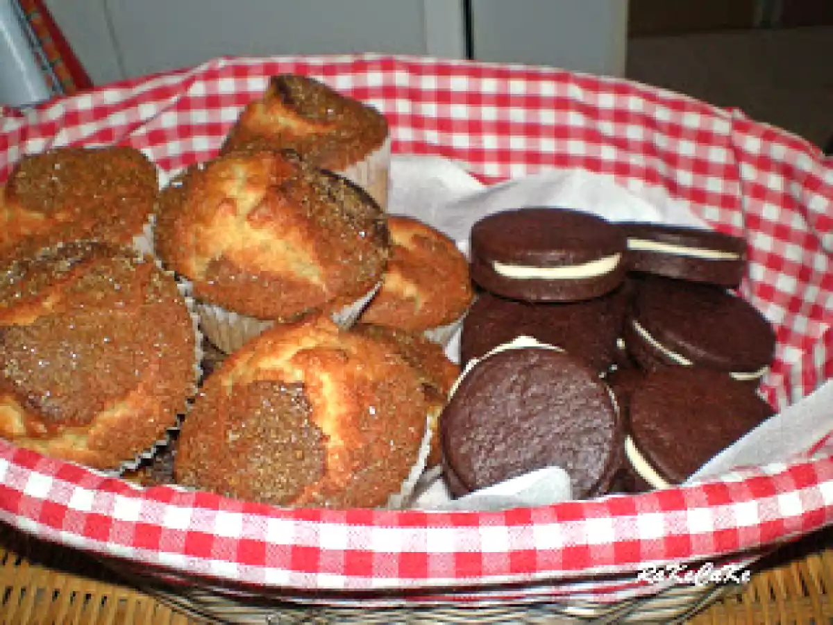 **Magdalenas de Naranja y Nueces**