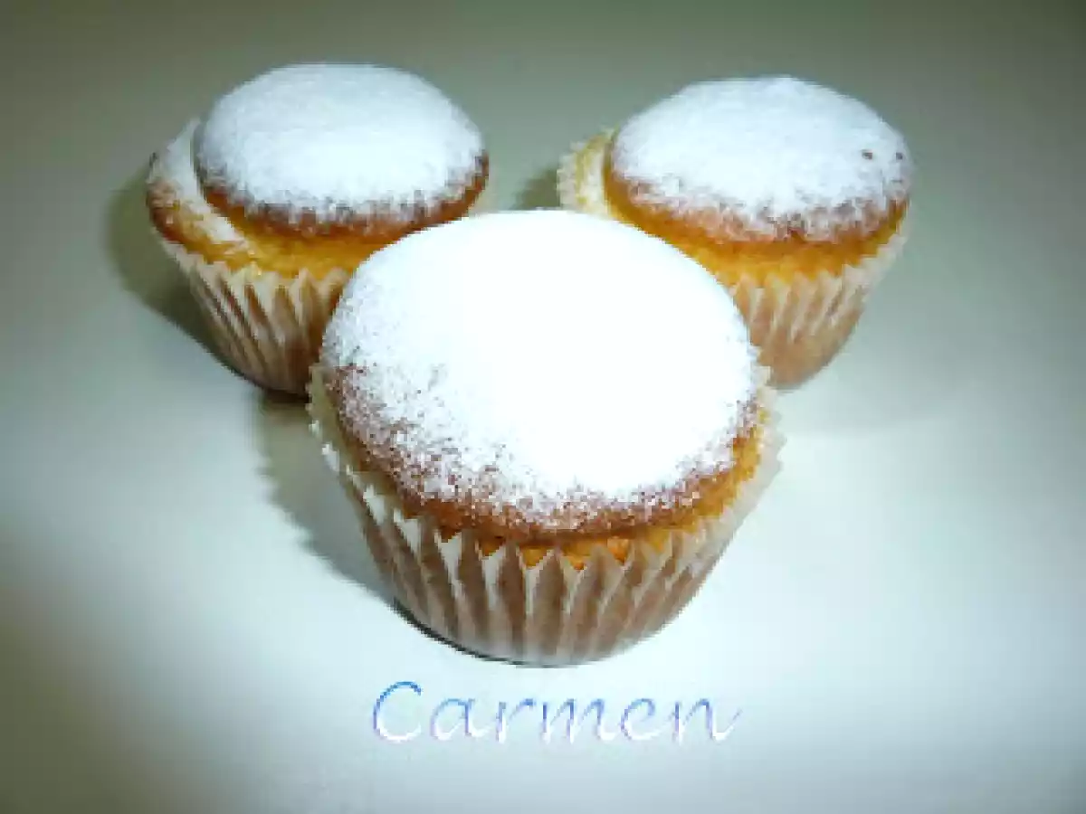 Magdalenas de natillas