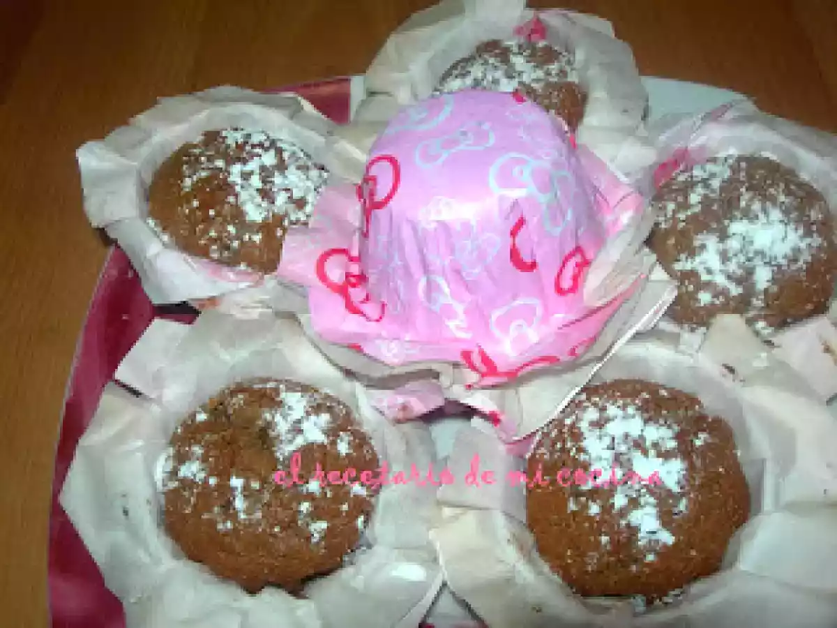 MAGDALENAS DE PETIT SUISSE Y CHOCOLATE - foto 3