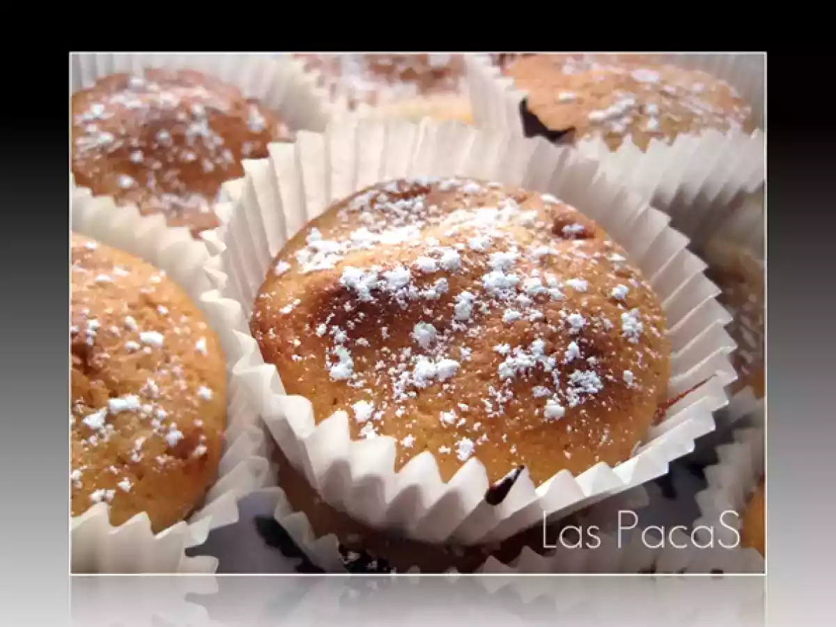 Magdalenas de plátano (Thermomix)