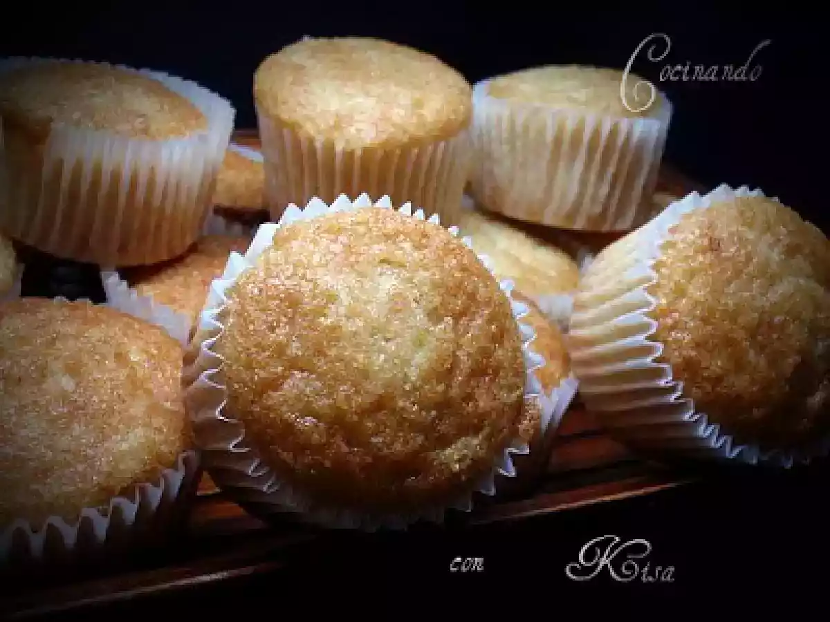 Magdalenas de pueblo a la nata(termomix)