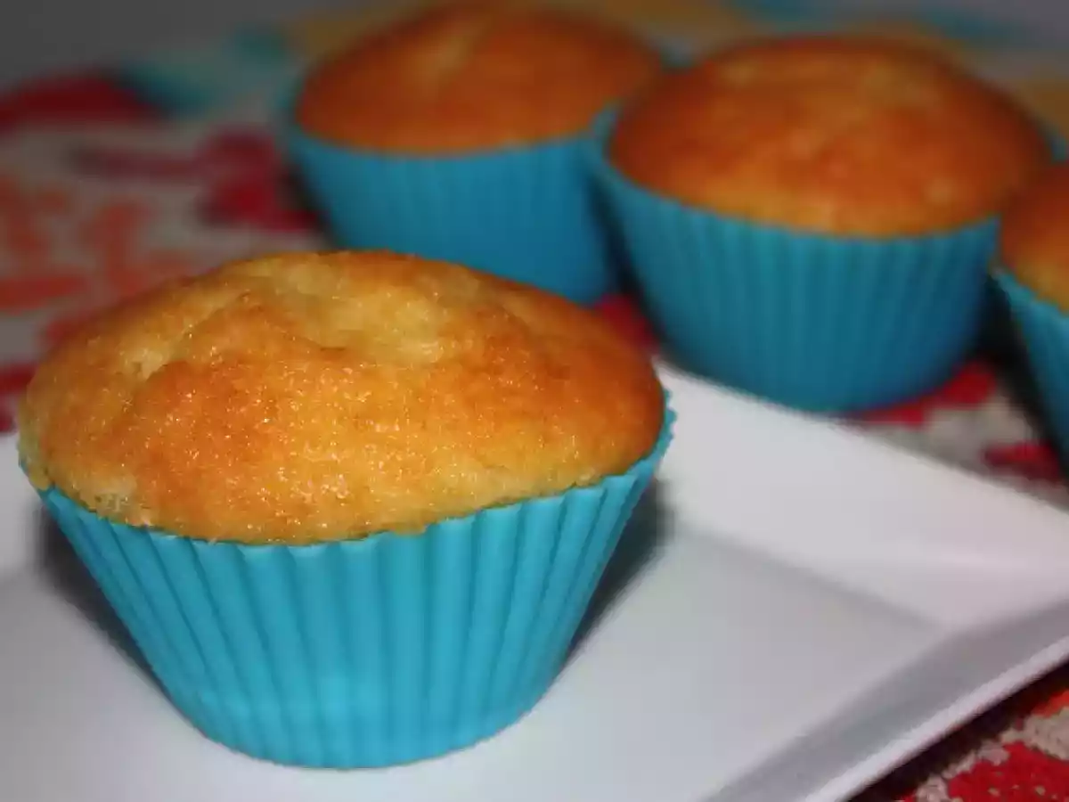 Magdalenas de queso super esponjosas
