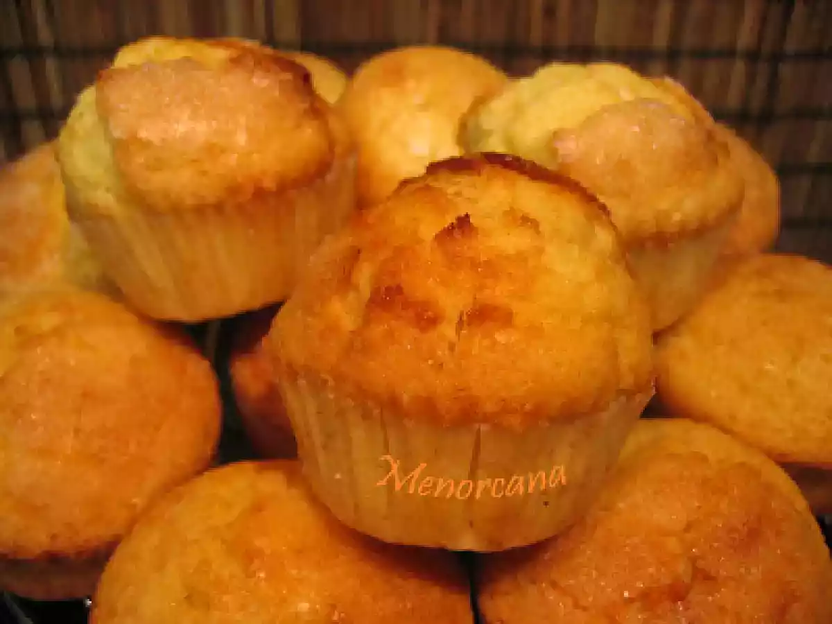 Magdalenas de vainilla