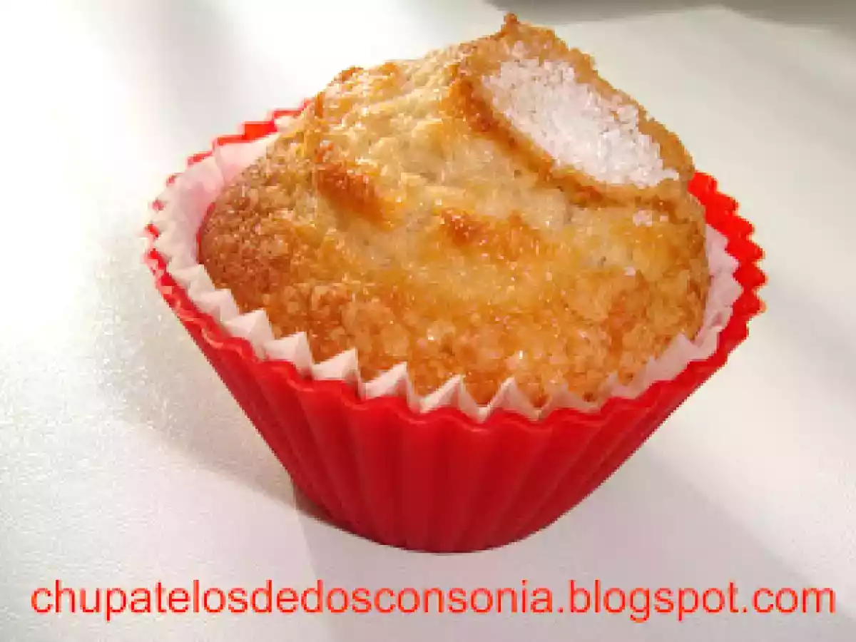 Magdalenas de yogur de fresa