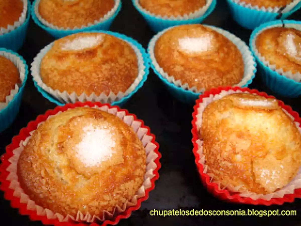 Magdalenas de yogur de fresa - foto 3