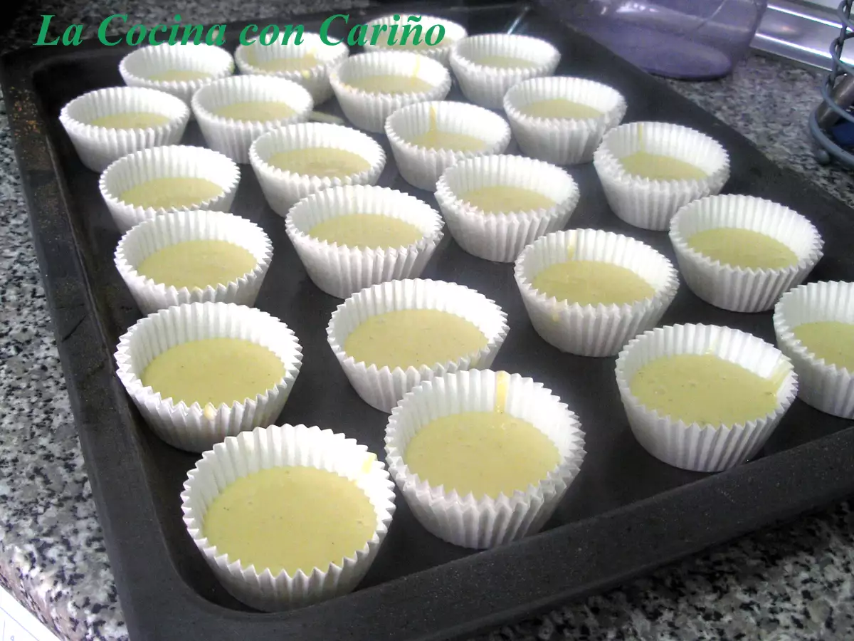 Magdalenas de yogur y vainilla - foto 3