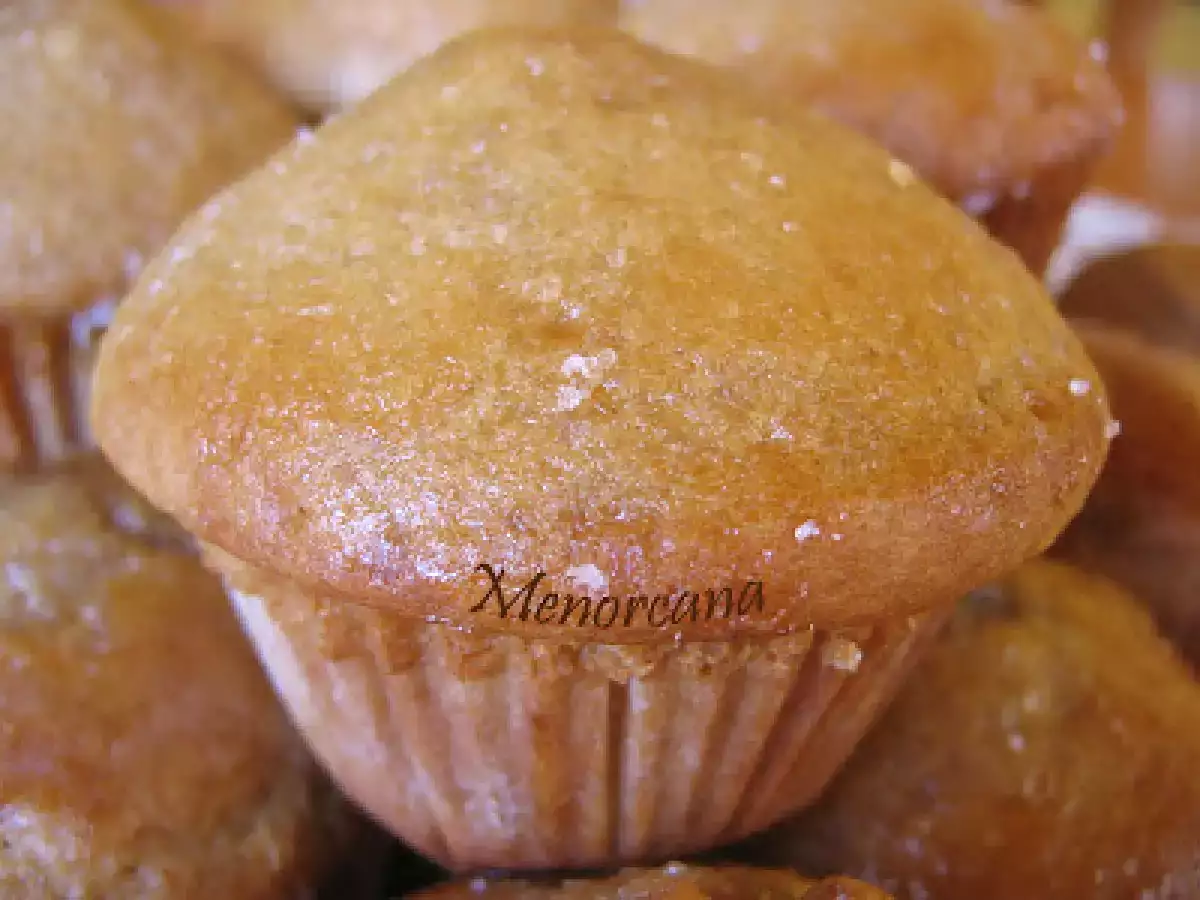 Magdalenas de yogurt griego