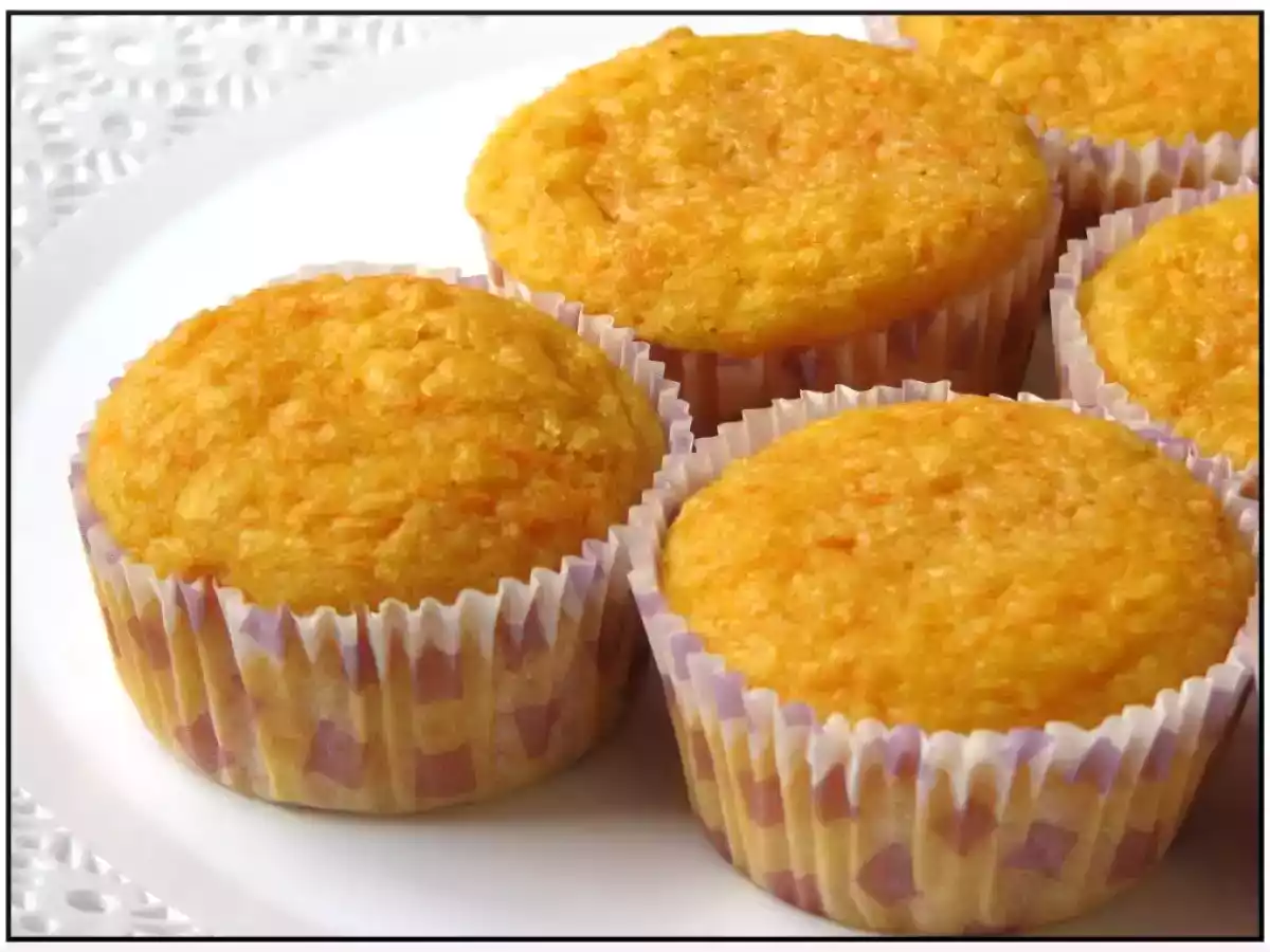 Magdalenas de zanahoria caseras