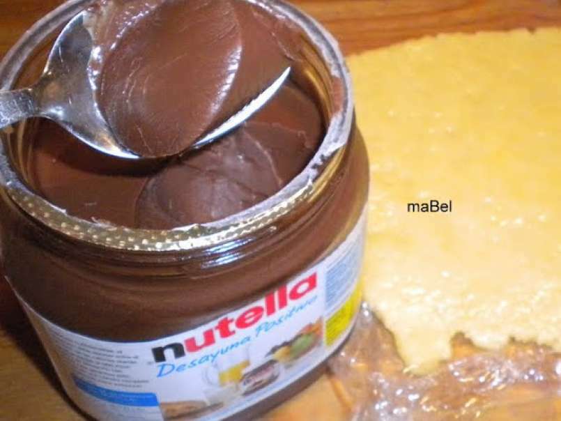 Magdalenas fritas rellenas de Nutella, foto 5