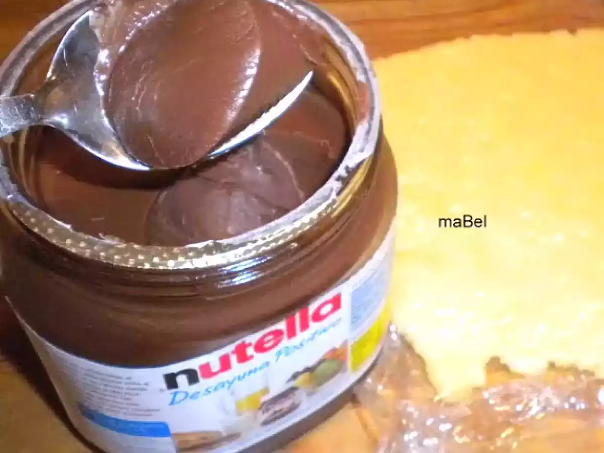 Magdalenas fritas rellenas de Nutella - foto 5
