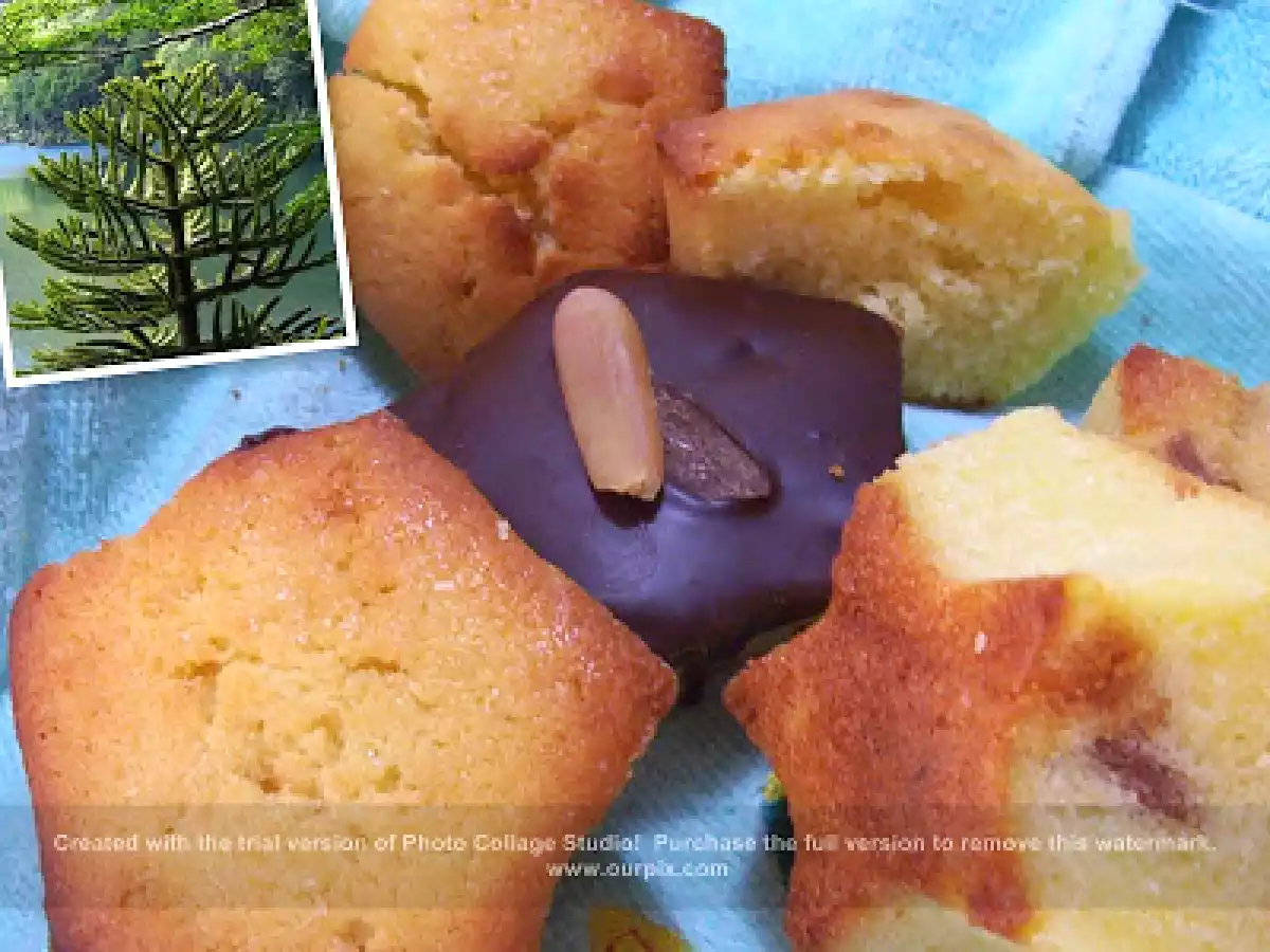 Magdalenas o quequitos con piñones pehuen