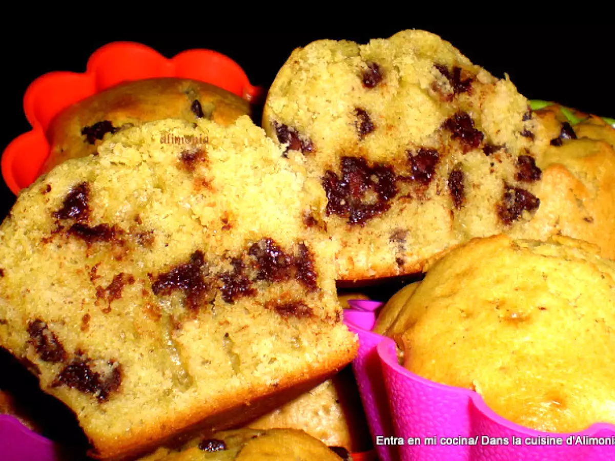 Magdalenas pistacho-chocolate/ madeleines pistache-chocolat - foto 2