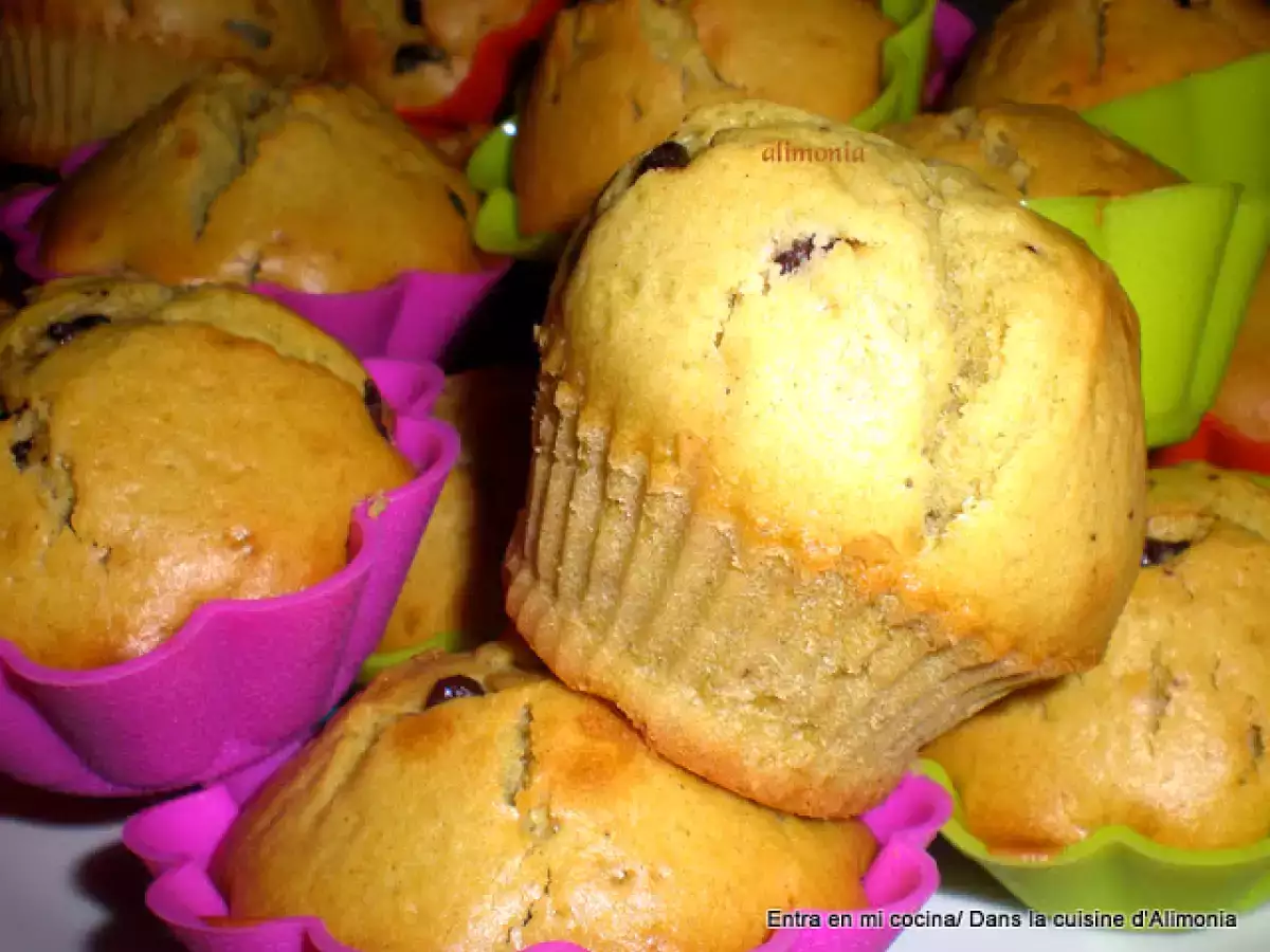 Magdalenas pistacho-chocolate/ madeleines pistache-chocolat - foto 3