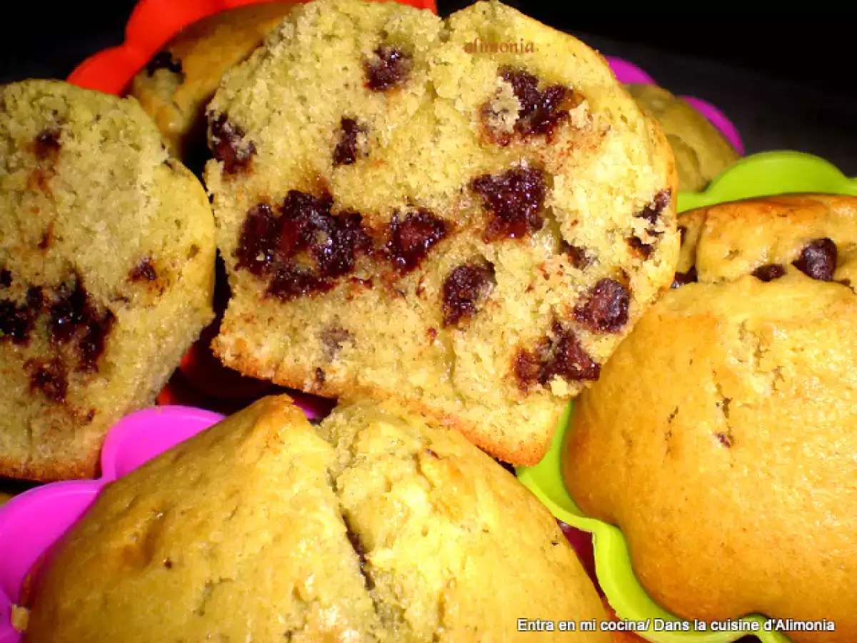Magdalenas pistacho-chocolate/ madeleines pistache-chocolat - foto 6