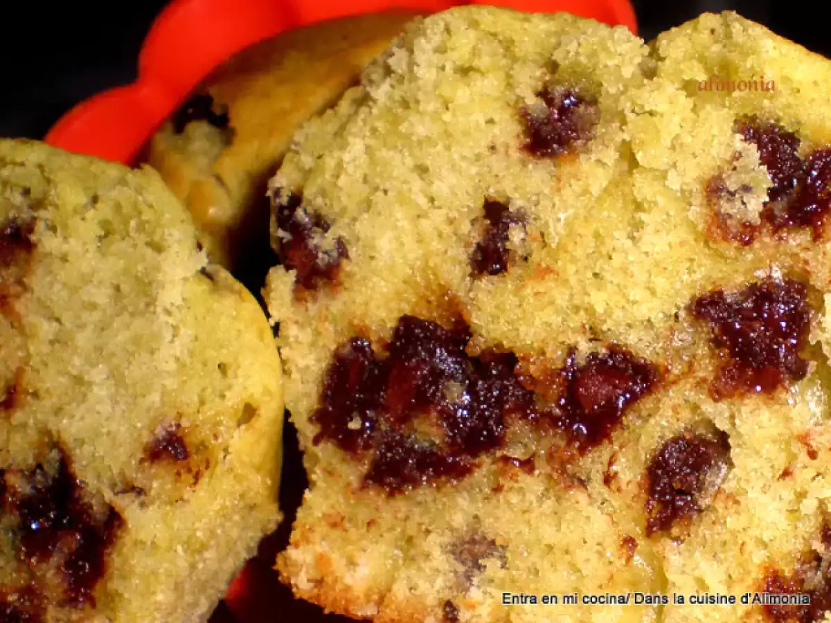 Magdalenas pistacho-chocolate/ madeleines pistache-chocolat - foto 7
