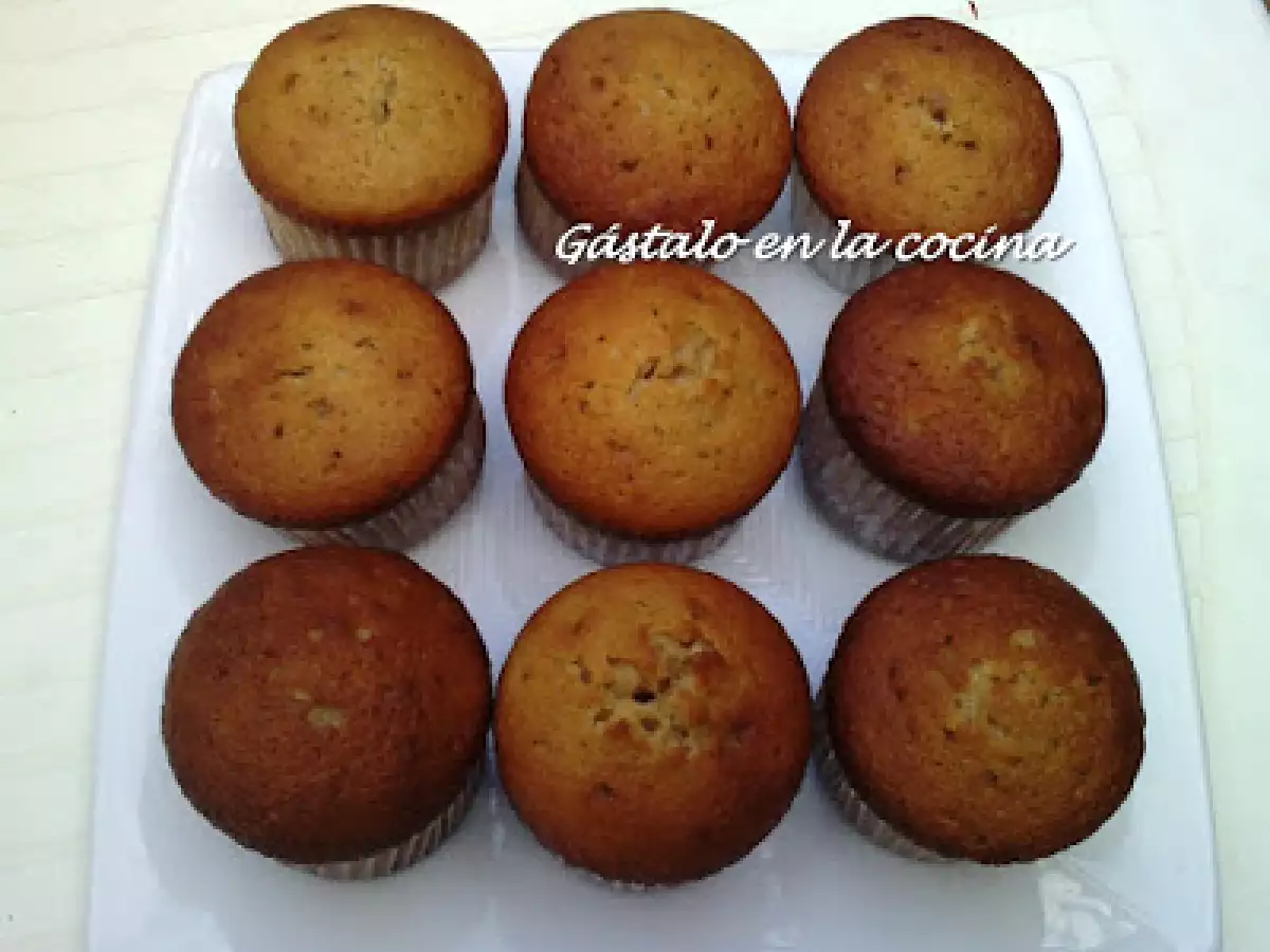 MAGDALENAS SIN AZÚCAR