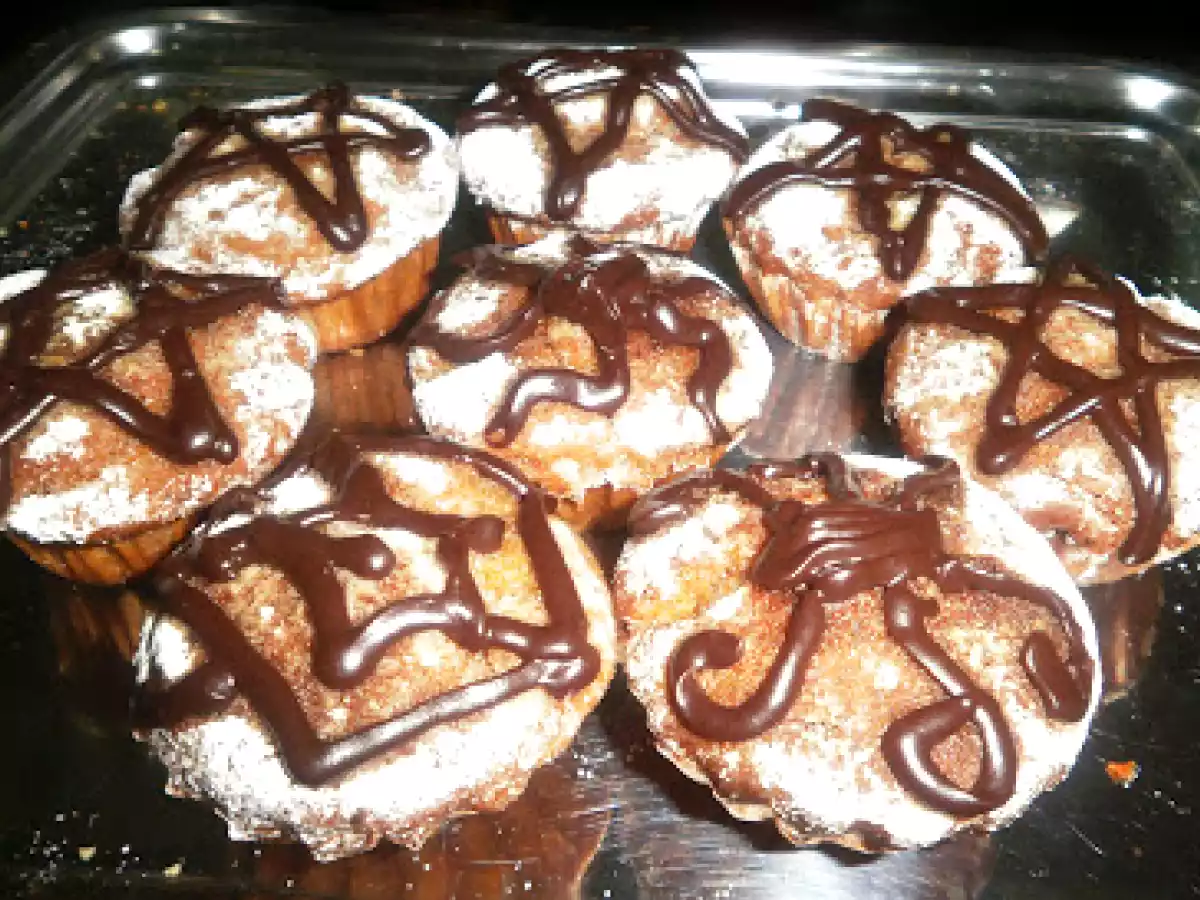 Magdalenas veganas de calabaza, buenas del copón