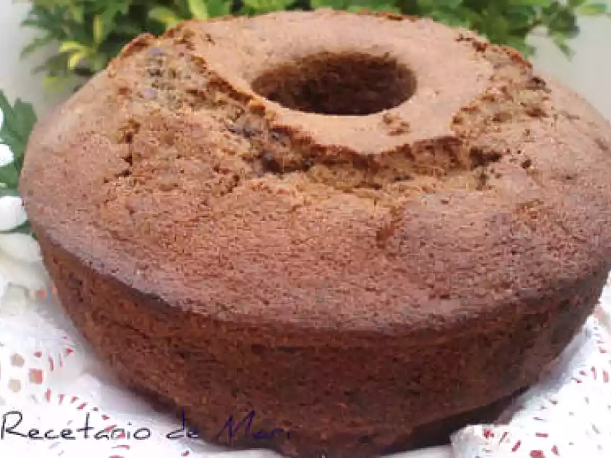 Magdalenas y bizcocho de vino tinto