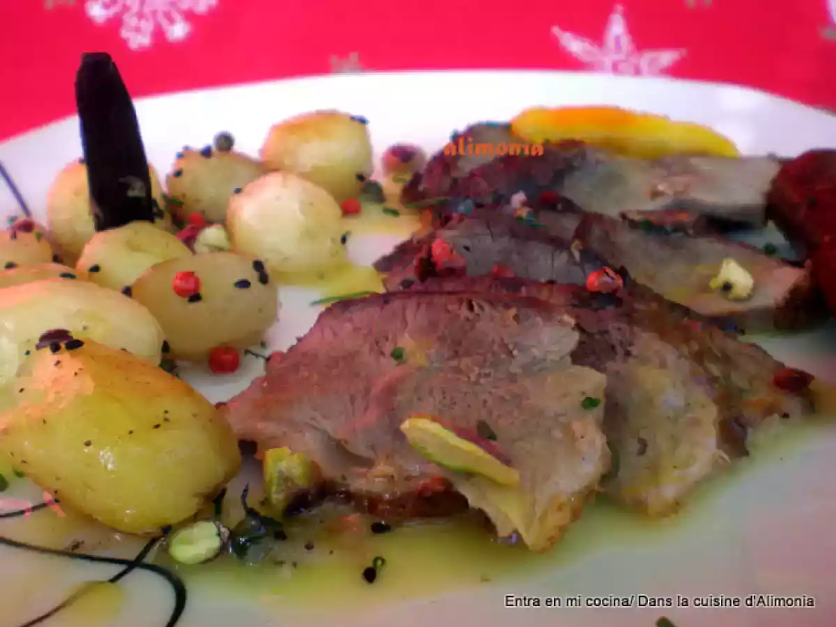 Magrets de pato-salsa naranja especias.vainilla - foto 3