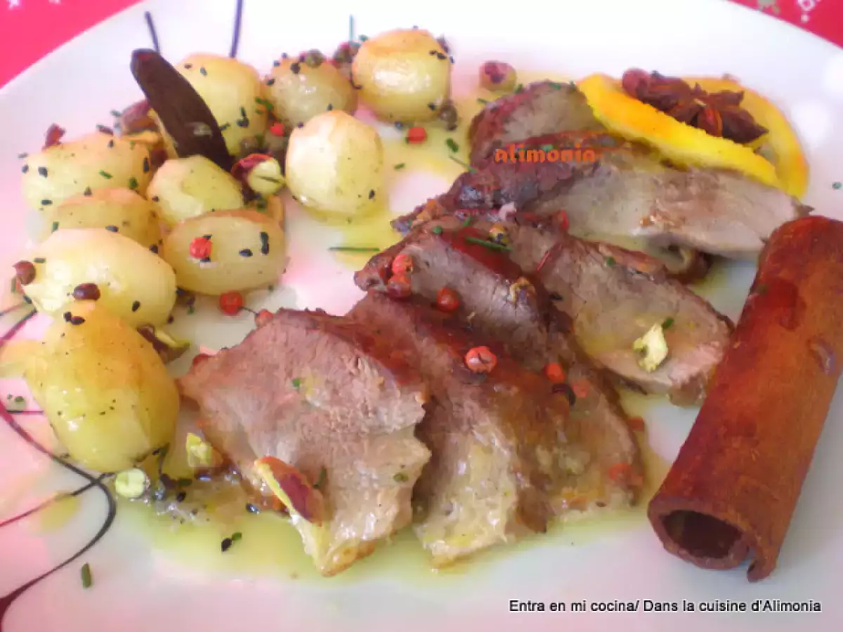 Magrets de pato-salsa naranja especias.vainilla - foto 6