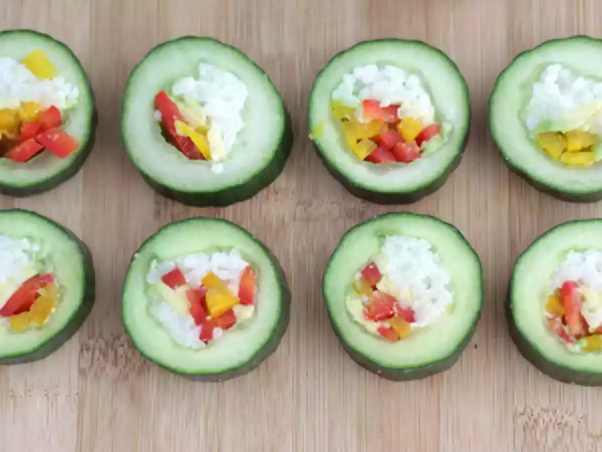 Makis de pepino y arroz - foto 2