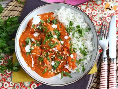 Malai Kofta vegano: albóndigas de garbanzo con salsa de tomate - foto 5