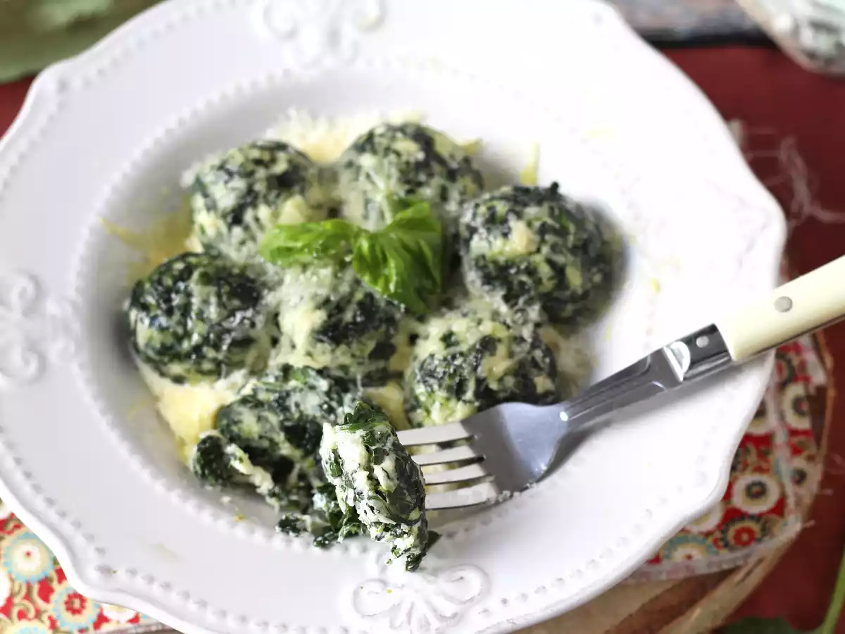 Malfatti de espinacas y ricotta, la receta de pasta casera fácil y sin amasado - foto 3