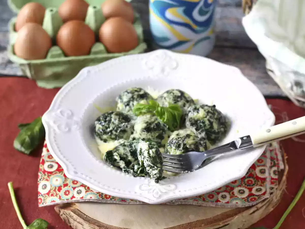 Malfatti de espinacas y ricotta, la receta de pasta casera fácil y sin amasado - foto 5