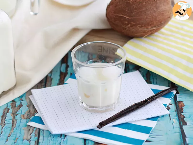 Malibú casero con leche de coco