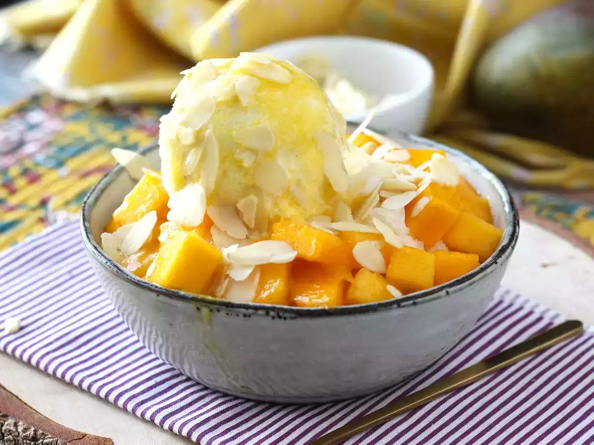 Mango bingsu, el delicioso postre coreano con mango que triunfa en todo el mundo - foto 5