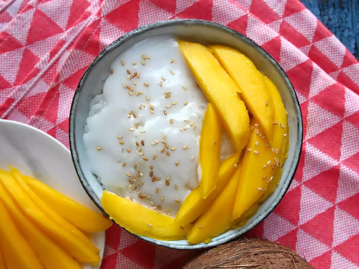Mango sticky rice, el postre tailandés que no te puedes perder - foto 6