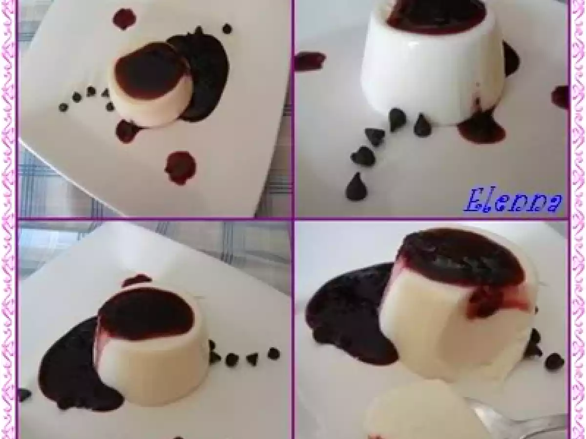 Manjar blanco con sirope de moras - foto 2