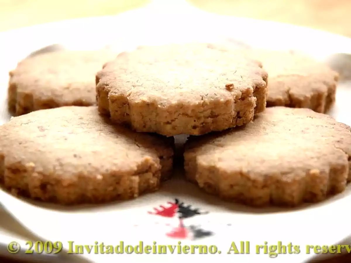 Mantecados de avellana