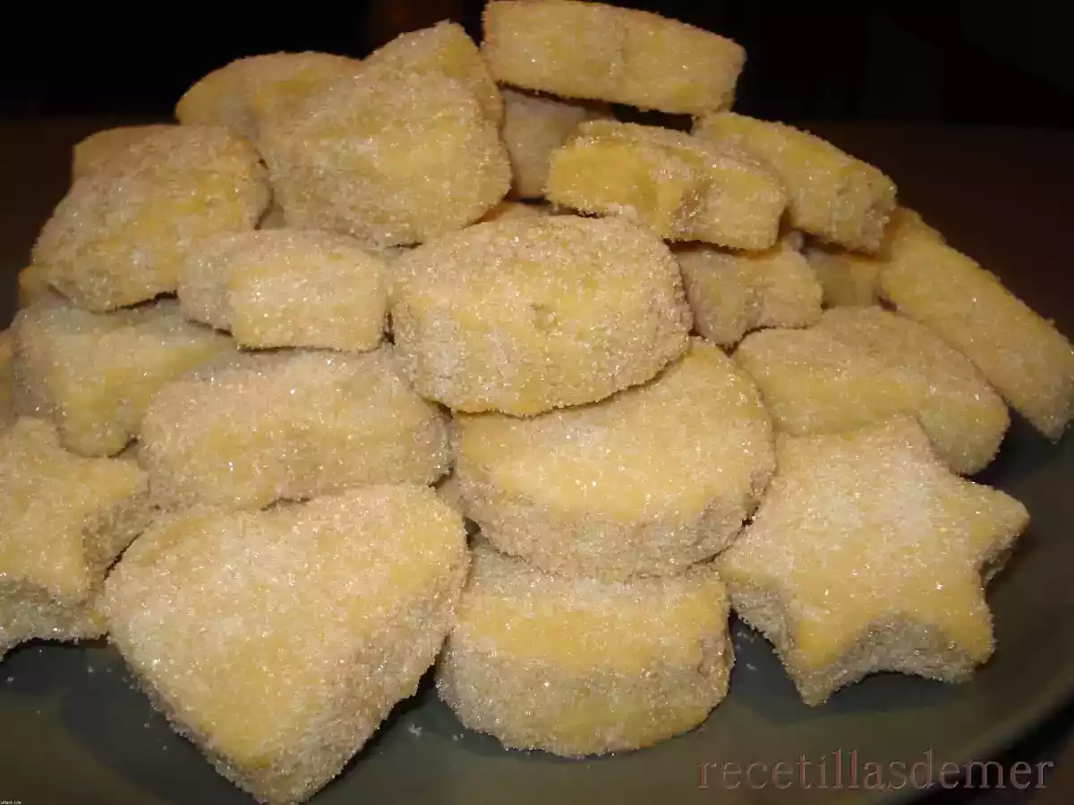 Mantecados hojaldrados