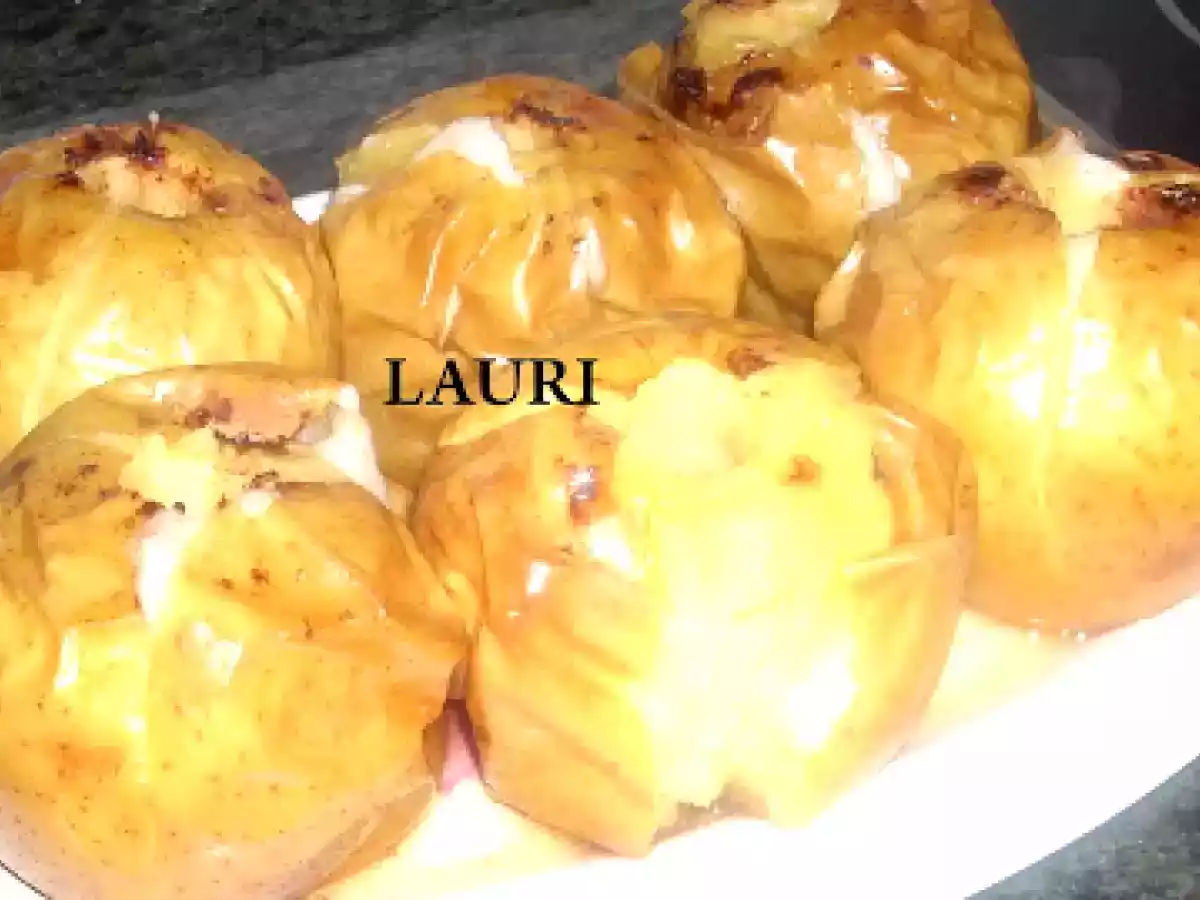 MANZANAS ASADAS AL BRANDY Y PREMIOS!!