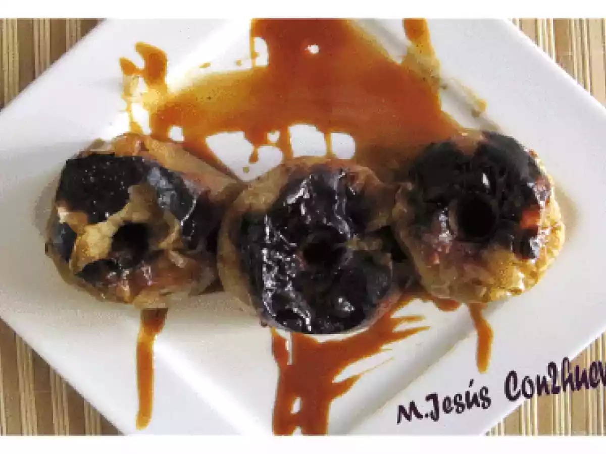 MANZANAS ASADAS CON CAFÉ