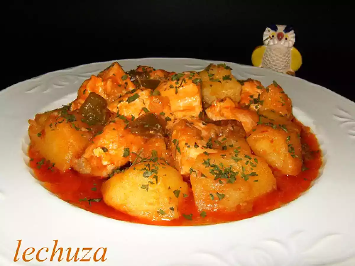 Marmitako de salmón