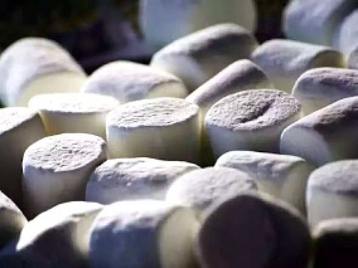 Marshmallow de Yogurt, Mascarpone y Pimienta