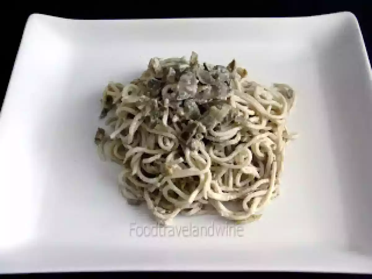 Mas alcachofas.....ravioles de alcachofas....y salsa de alcachofas para los fideos - foto 4