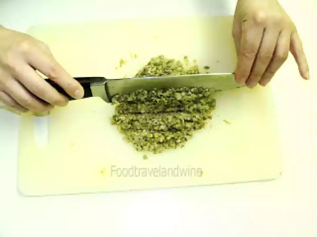 Mas alcachofas.....ravioles de alcachofas....y salsa de alcachofas para los fideos - foto 5