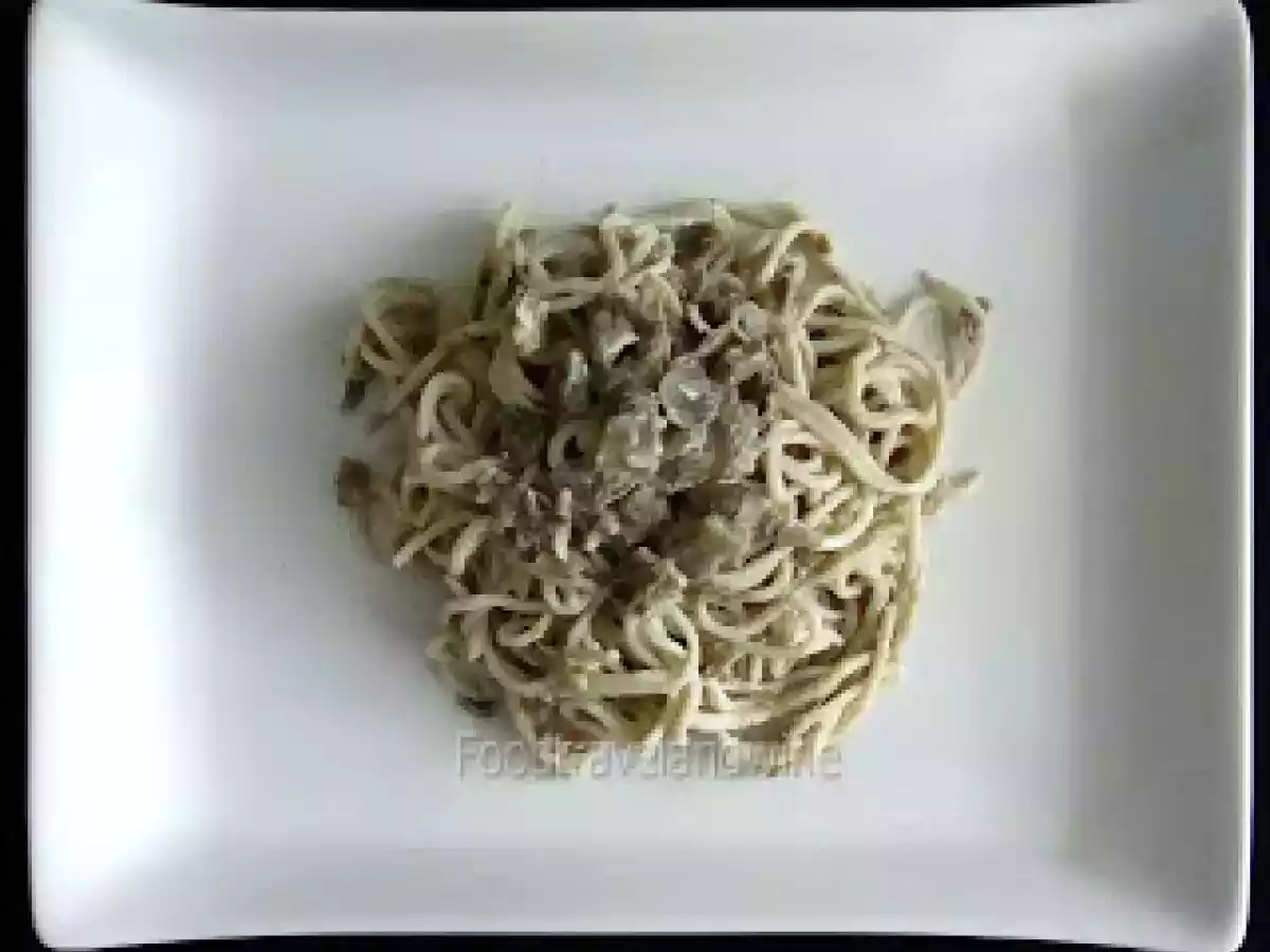 Mas alcachofas.....ravioles de alcachofas....y salsa de alcachofas para los fideos - foto 12