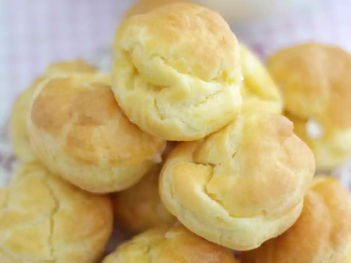 Masa choux infalible rellena de nata - foto 3