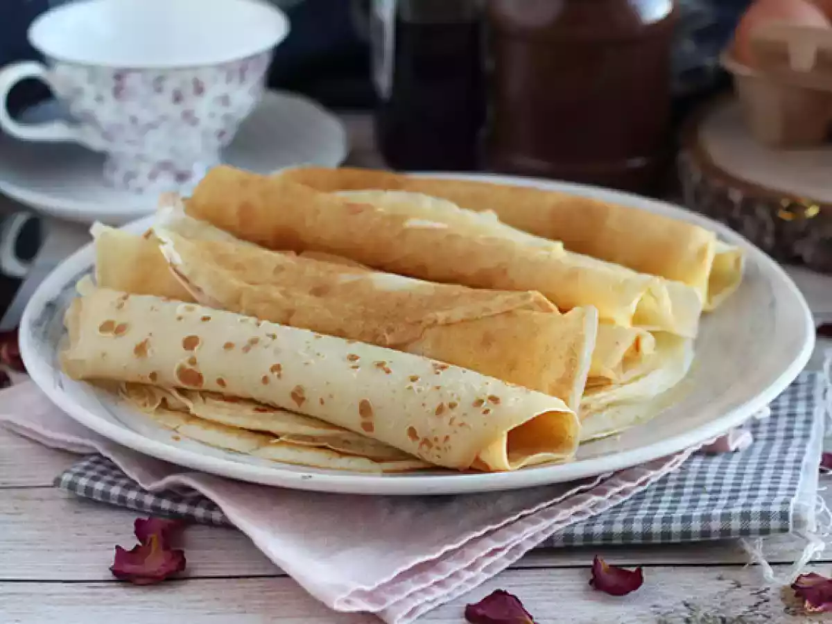 Masa de crepes de anís