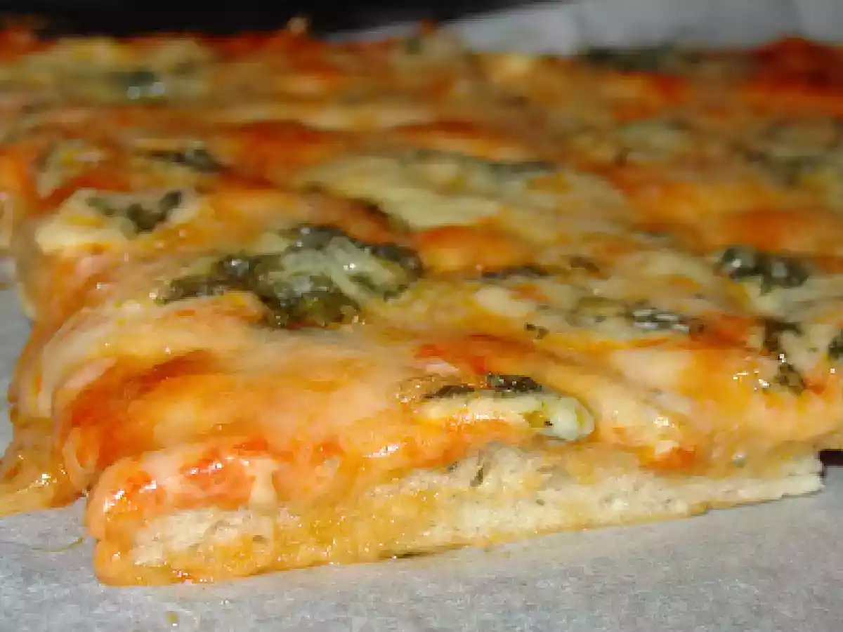 Masa de pizza con poolish