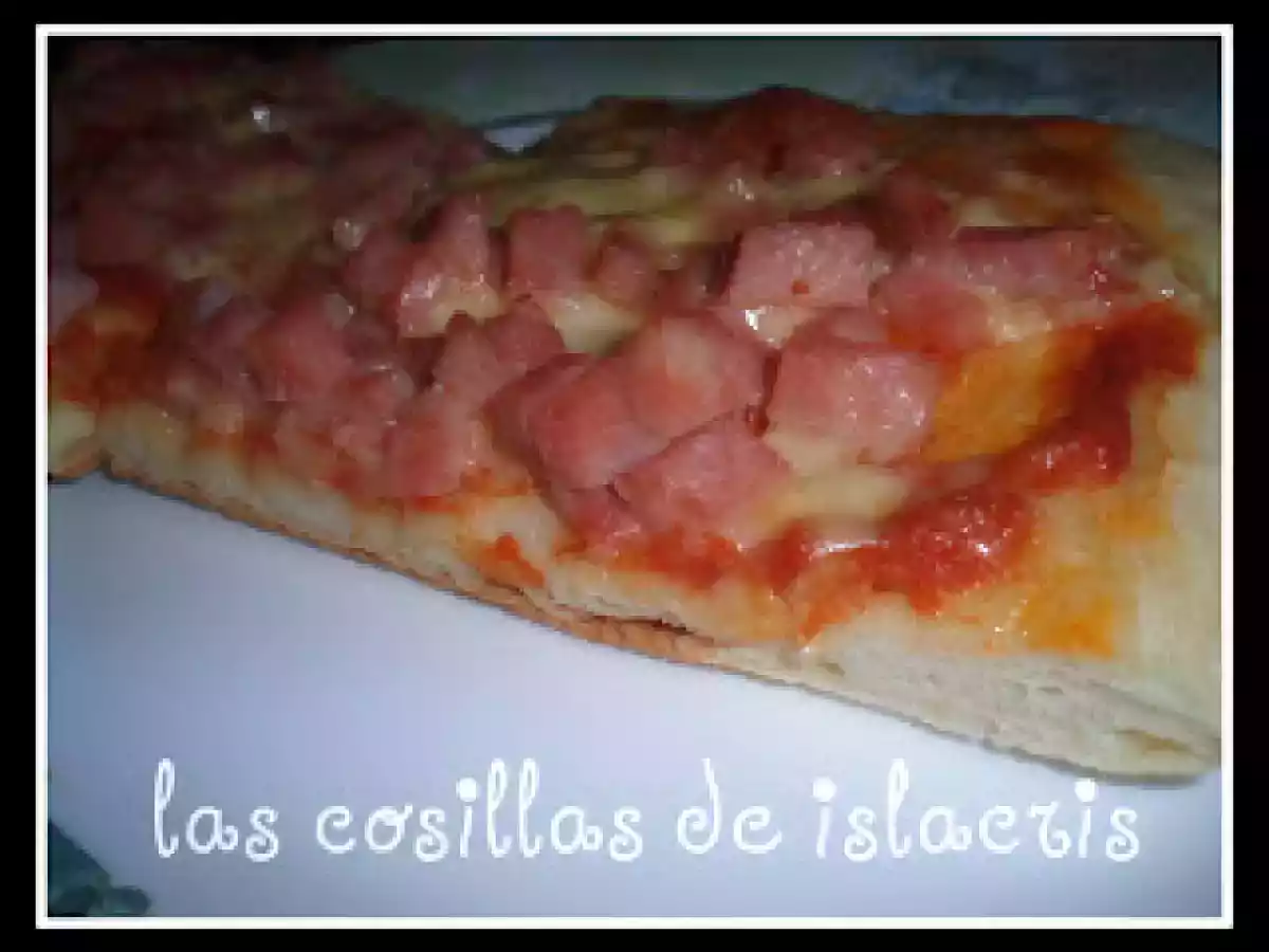 Masa de Pizza de semolina